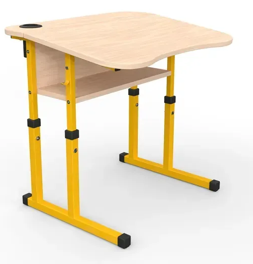 Стіл учнівський Оптіма №4-7 600х500 МФ Вересень